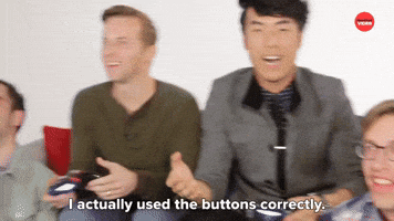 Used The Buttons Correctly