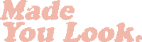 Alexiamane look mane alexia made you look Sticker