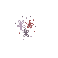 Cute Flowers Sticker