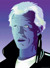 Blade Runner Good Luck GIF by PEEKASSO