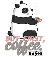 But First Coffee Sticker by Dashi™
