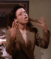 Elaine Yapping GIF by MOODMAN
