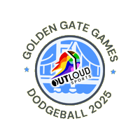 Dodgeball Sticker by OutLoudSports