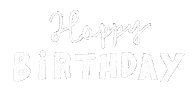 Happy Birthday Sticker