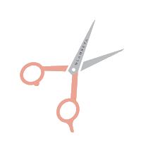 Glam Pinkscissor Sticker by Glamdeva