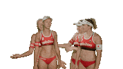 win2dayBeachVolleyballTour happy laugh fail volleyball Sticker