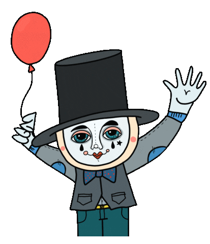 Balloon Cirque Sticker