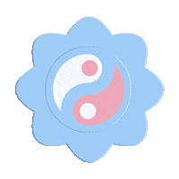 Pink Flower Sticker