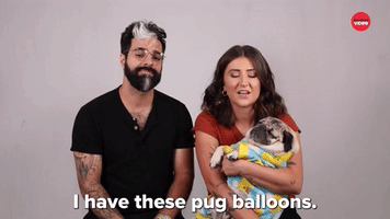 Pug Balloons
