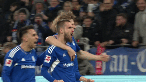 Happy Football GIF by FC Schalke 04