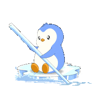 Coming On My Way Sticker by Pudgy Penguins