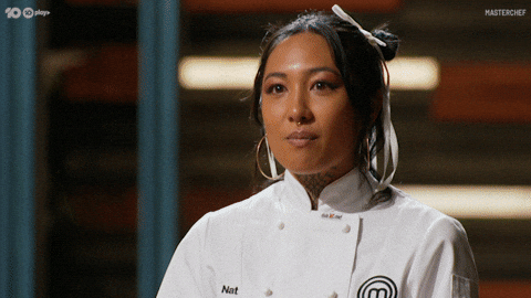 Happy Shock GIF by MasterChefAU