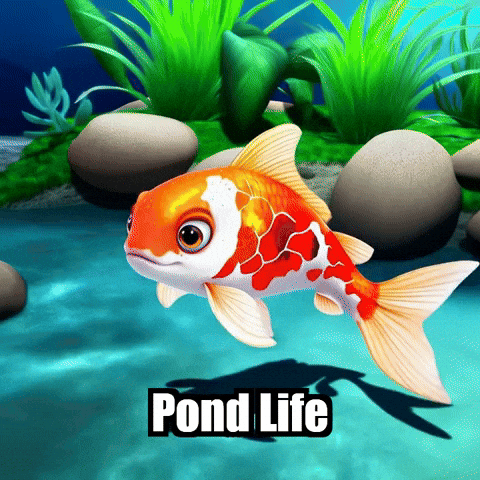 Koi Fish Exploration GIF by TheConfishius