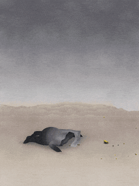 sick illustration GIF by Yi Pan