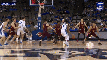 slam dunk GIF by Creighton University Athletics