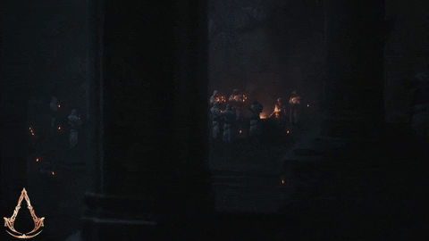 In The Dark Meeting GIF by Assassin's Creed