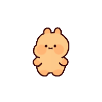 Rabbit Question Sticker by GONRYON._.O