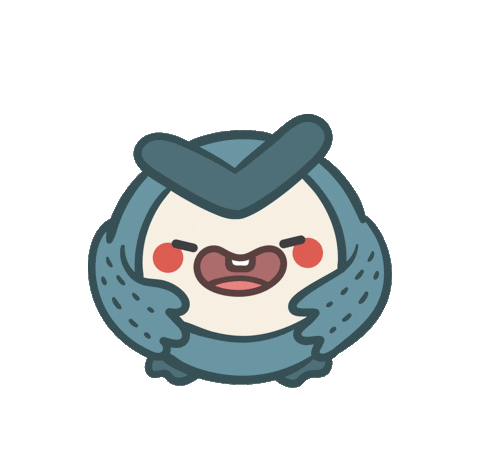 Happy Owl Sticker