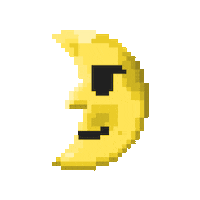 R74n smile emoji moon smiling Sticker