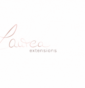 laureaextensions logo brand extensions haare GIF