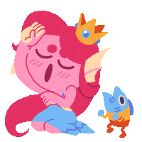 Drama Queen Sticker by Beautiful Glitch