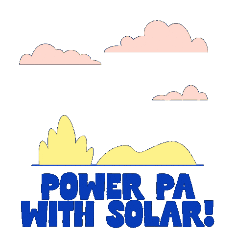 Renewable Energy Power Sticker by INTO ACTION