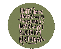 Happy Birthday Sticker by Bucolica