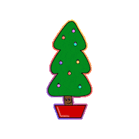 Christmas Tree Sticker
