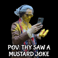Mustard Condiment GIF