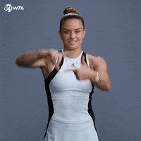 Look Through Maria Sakkari GIF by WTA