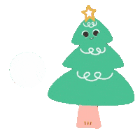 Christmas Tree Love Sticker by adridreal