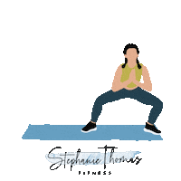 stephaniethomasfitness fitness workout running health Sticker