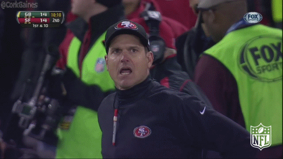 Angry San Francisco 49Ers GIF by NFL