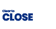 vaster clear to close cleartoclose vaster vastermortgage Sticker