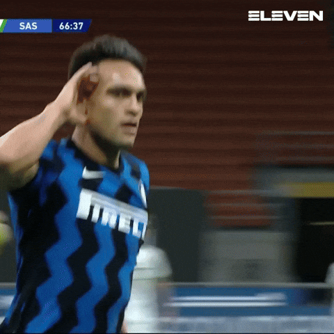 Cant Hear You Serie A GIF by DAZN Belgium