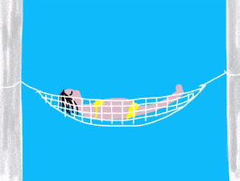 Relaxing On Holiday GIF by Barbara Pozzi