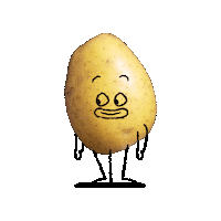 Potato Sticker by InSynch
