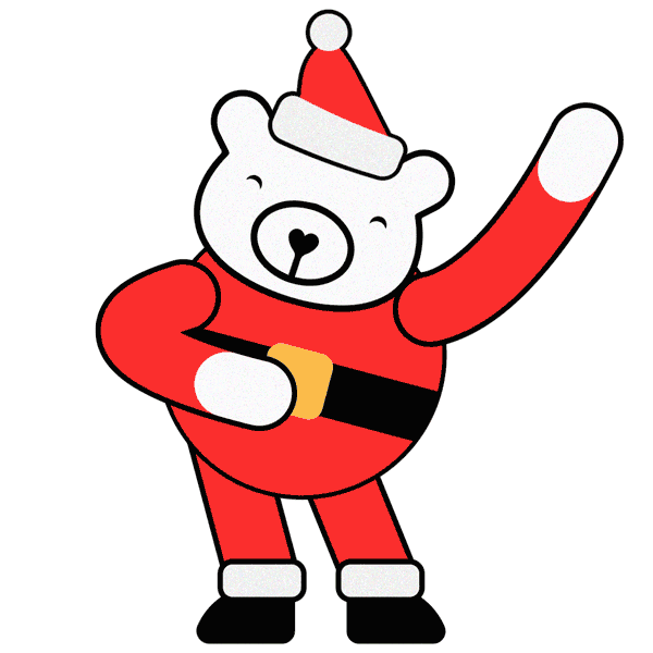 baluorganics happy bear kisses balu Sticker