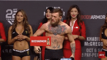 Weigh In Conor Mcgregor GIF by UFC