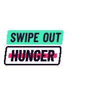Sticker by Swipe Out Hunger