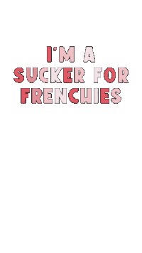 frenchiefriendsbrand frenchie french bulldog frenchie friends frenchie friends brand Sticker