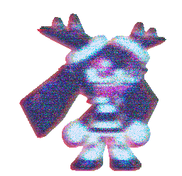 Cute Girl 3D Sticker