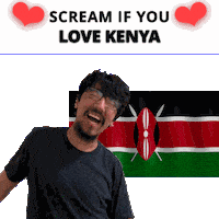 Kenya Flag Sticker
