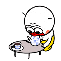 Coffee 커피 Sticker by kwaesam