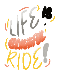 Life Cycling Sticker