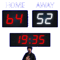 52 Away Sticker