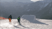 tirol happy winter jump weekend GIF