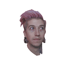 alchemisttattoo wow head tattoo floating Sticker