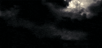 black and white sky GIF