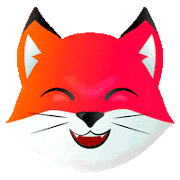 Fox Ups Sticker by Mobdev_redes